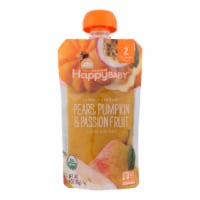 Happy Baby Organics Pears Pumpkin & Passion Fruit Stage 2 Baby Food Pouch