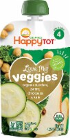 Happy Baby HappyTot Love My Veggies Organic Zucchini Pears Chickpeas & Kale Stage 4 Toddler Food