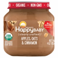 Happy Baby® Organics Apples Oats & Cinnamon Stage 2 Baby Food