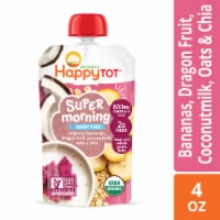 Happy Tots® Stage 4 Organic Dairy Free Super Morning Blend Baby Food Pouches