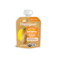 Happy Baby® Nutty Blends™ Organic Pouches Banana Peanut Perspective: Main