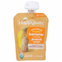 Happy Baby® Organics Nutty Blends™ Banana with Peanut Butter Baby Food Pouch