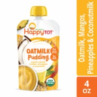 Happy Tot® Organics Oatmilk Mangos Pinapple & Coconutmilk Oatmilk Pudding Stage 4 Baby Food