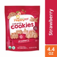 Happy Tot Organics Cookies Strawberry Whole Grain Toddler Cookies BAG Perspective: Main