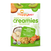 Happy Baby® Crawling Baby Apple Sweet Potato and Kiwi Organic Creamies Snacks Perspective: Main
