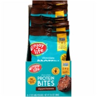 Enjoy Life Dipped Banana Chocolate Protein Bites Perspective: Main