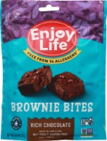 Enjoy Life™ Gluten Free Rich Chocolate Brownie Bites Perspective: Main