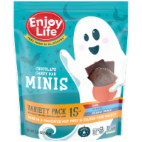 Enjoy Life Mini Halloween Chocolate Bar Variety Pack Perspective: Main