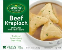 Spring Valley Beef Kreplach Frozen Dumplings With Meat Filling Frozen Meal Perspective: Main