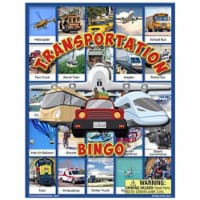Lucy Hammett Games 1977 Transportation Bingo Game for 3 & Up Years Old