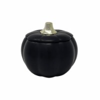 Sand + Fog Home Black Pumpkin Shaped Candle