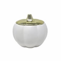 Sand + Fog Home White Pumpkin Shaped Candle
