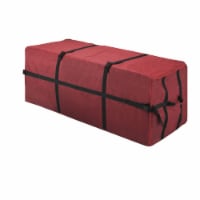 Elf Stor Red Christmas Tree Canvas Storage Bag Large For 7.5 Foot Tree