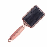 Cortex International CTX-BRU-3.5RGPD 3.5 in. Silicone Grip Rose Gold Pink Detangle Vent Hair