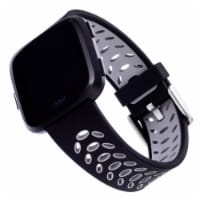 WITHit Versa Sport Fitbit Band - Black/Gray