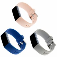 WITHit Fitbit Charge 3 Silicone Bands - Assorted Perspective: Main