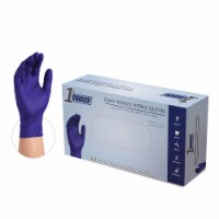 1st Choice Indigo Nitrile Latex Free, Powder Free Disposable Exam Gloves, 3 Mil, Small, 100