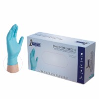1st Choice Blue Nitrile Disposable Chemo-Rated Exam Gloves 3 Mil, Large 100