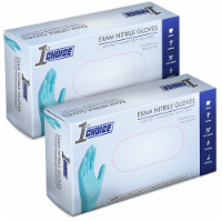 1st Choice Blue Nitrile Disposable Chemo-Rated Exam Gloves 3 Mil, Large 200