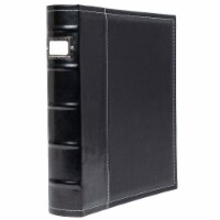 Bellagio-Italia 3-Ring Black Binder