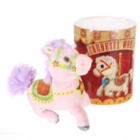 Giftable World CW01 Plush Carousel Horse - Assorted Color