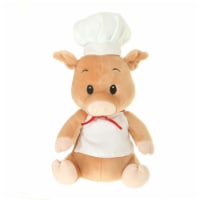 Giftable World A00036 10 in. Plush Pig Cook