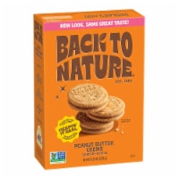 Back to Nature Peanut Butter Creme Sandwich Cookies