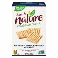 Back to Nature Harvest Whole Wheat Crackers