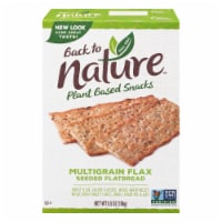 Back to Nature Multigrain Flax Seeded Flatbread Crackers