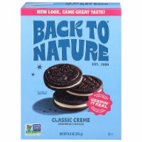 Back to Nature® Classic Creme Sandwich Cookies Perspective: Main