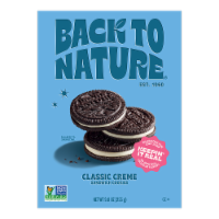 Back to Nature® Classic Creme Sandwich Cookies Perspective: Main