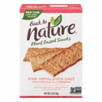 Back to Nature Pink Himalayan Salt Flatbread Crackers