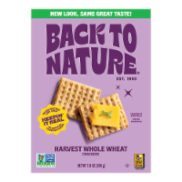 Back to Nature® Harvest Whole Wheat Crackers Perspective: Main