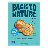 Back to Nature® Original Stoneground Wheat Crackers Perspective: Main