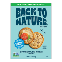 Back to Nature® Original Stoneground Wheat Crackers Perspective: Main