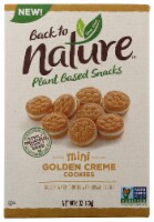 Back to Nature™ Plant Based Mini Golden Creme Cookies