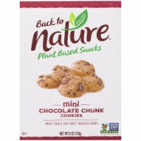 Back to Nature™ Plant Based Mini Chocolate Chunk Cookies