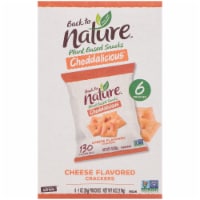 Back to Nature Cheddalicious Cheese Flavored Crackers