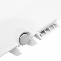 Brondell Swash Em417 Sidearm Bidet Seat With Warm Air Dryer Round White