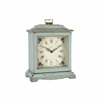 AUSTEN, Bracket Clock in a Light BLUE Finish