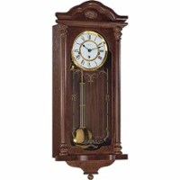 FULHAM, Regulator Clock Walnut Finish West/Bim-Bam Chime