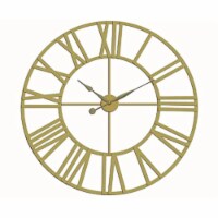 ANYA, Gold Gallery Clock Time Only