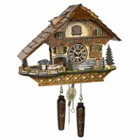 PHILLIP, Adorable chalet style cuckoo clock complete with melodies, cuckoo and moving train.