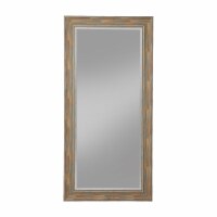 Martin Svensson Home Antique Turquoise Green Farmhouse Full Length Leaner Mirror