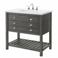 Martin Svensson Home Monterey 37 Bathroom Vanity Gray
