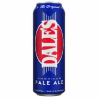Oskar Blues Dale's Pale Ale Craft Beer Single Can Perspective: Main