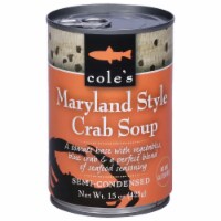 Cole's Maryland Style Crab Semi-Condensed Soup