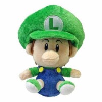 Super Mario Baby Luigi 6 Inch Plush