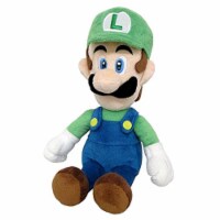 Little Buddy 1415 Stuffed Toy Super Mario Luigi 10  Multicolor