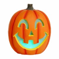 Pan Asian Smiling Jack-O'-Lantern Blow Mold - Orange Perspective: Main